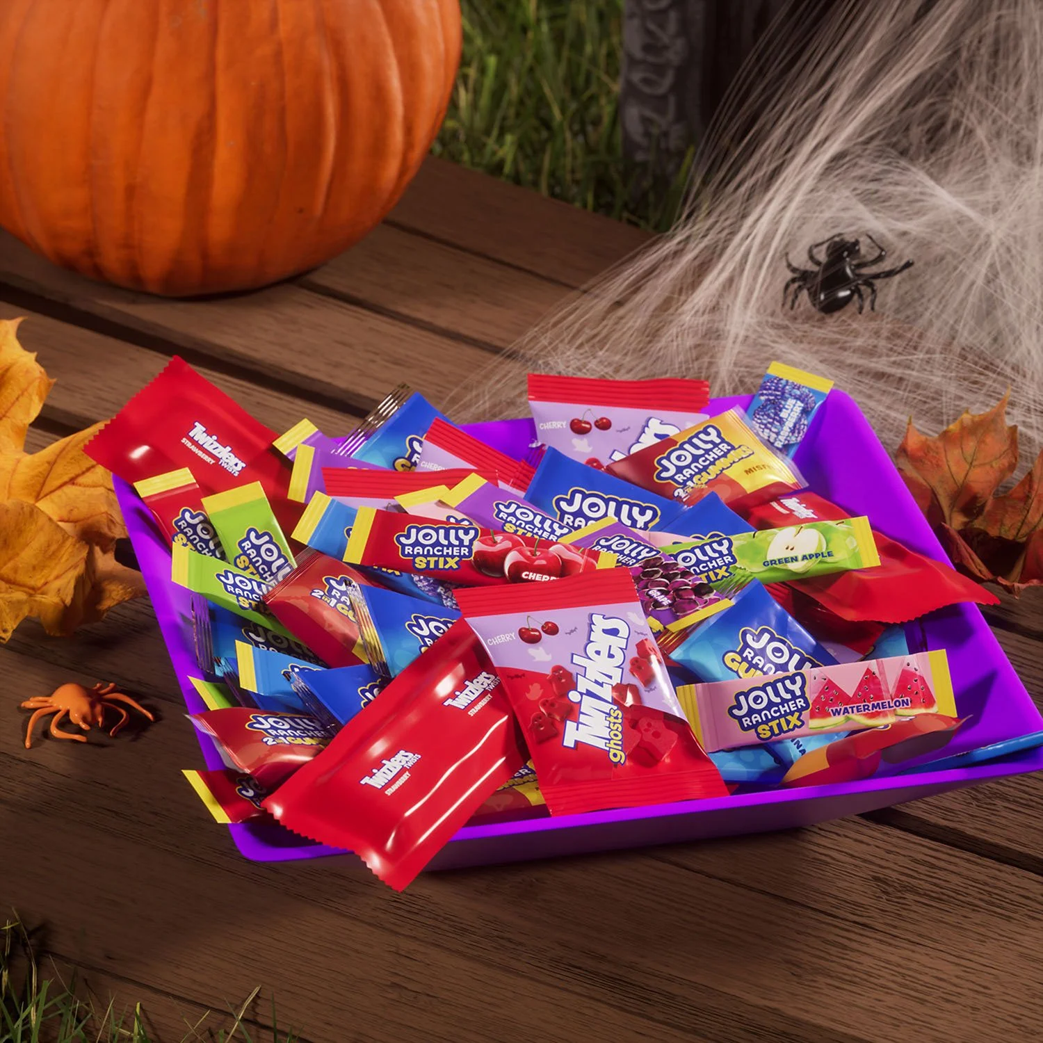 HERSHEY'S Variety Pack Fruit Flavored Halloween Candy, 155 pcs.