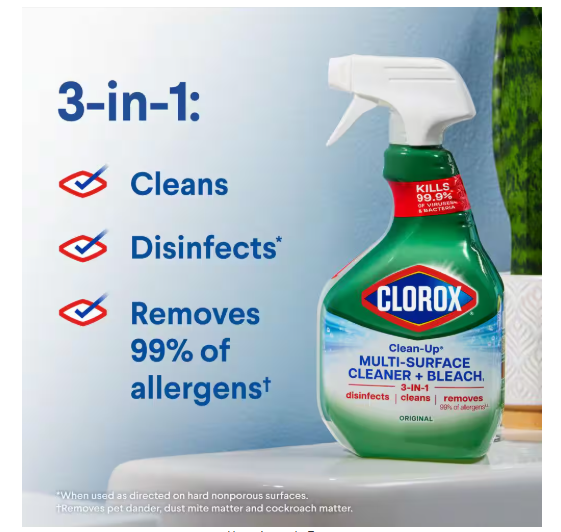 Clorox Original Scent All-Purpose Cleaner 32 oz. (2-Pack)
