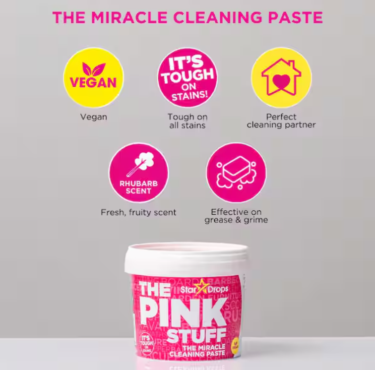 PINK STUFF Miracle Cleaning Paste All Purpose Cleaner (3-Pack) 17.6 oz