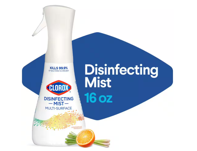 Clorox Lemongrass Mandarin Scent Sanitizing Multi-Surface 16 oz.