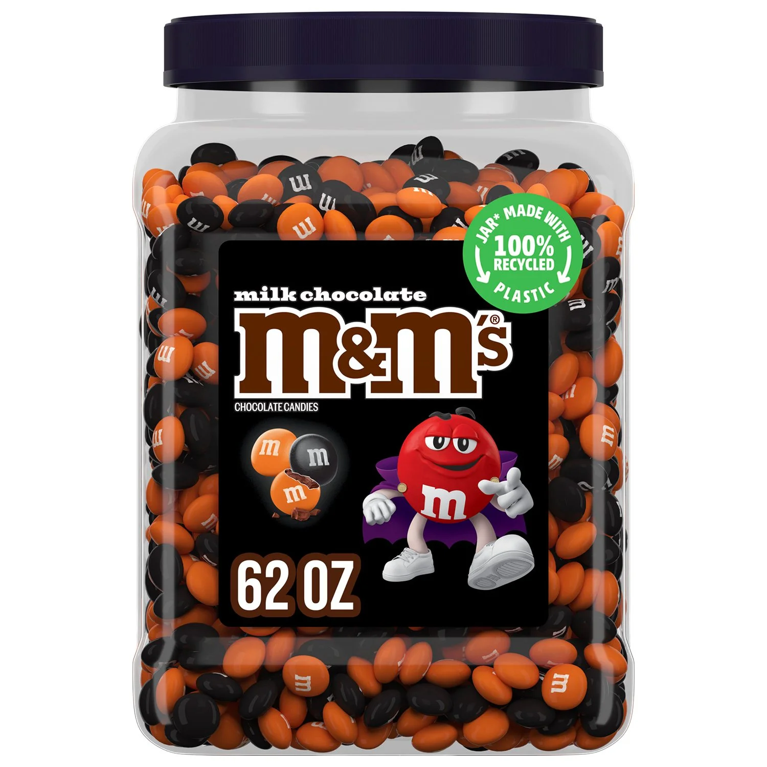 M&M'S Milk Chocolate Halloween Candy, 62 oz.