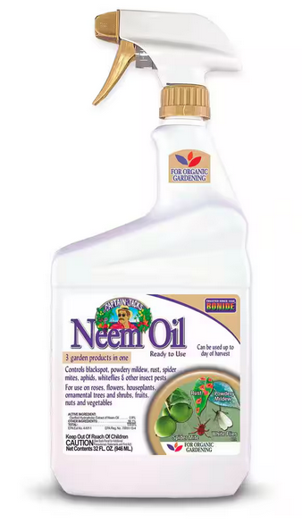 Bonide Captain Jack's Neem Oil, Multi-Purpose Fungicide, Insecticide and Miticide 32.oz
