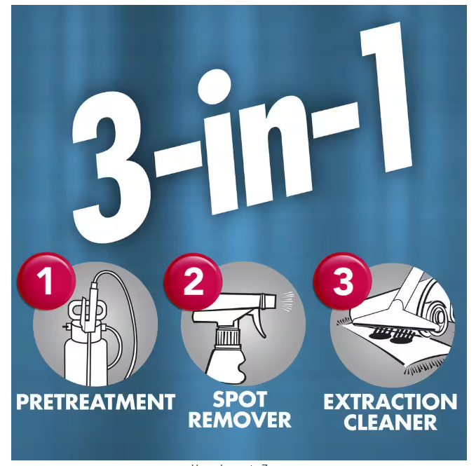 OdoBan 1 Gal. 3-in-1 Carpet Cleaner Fragrance Free
