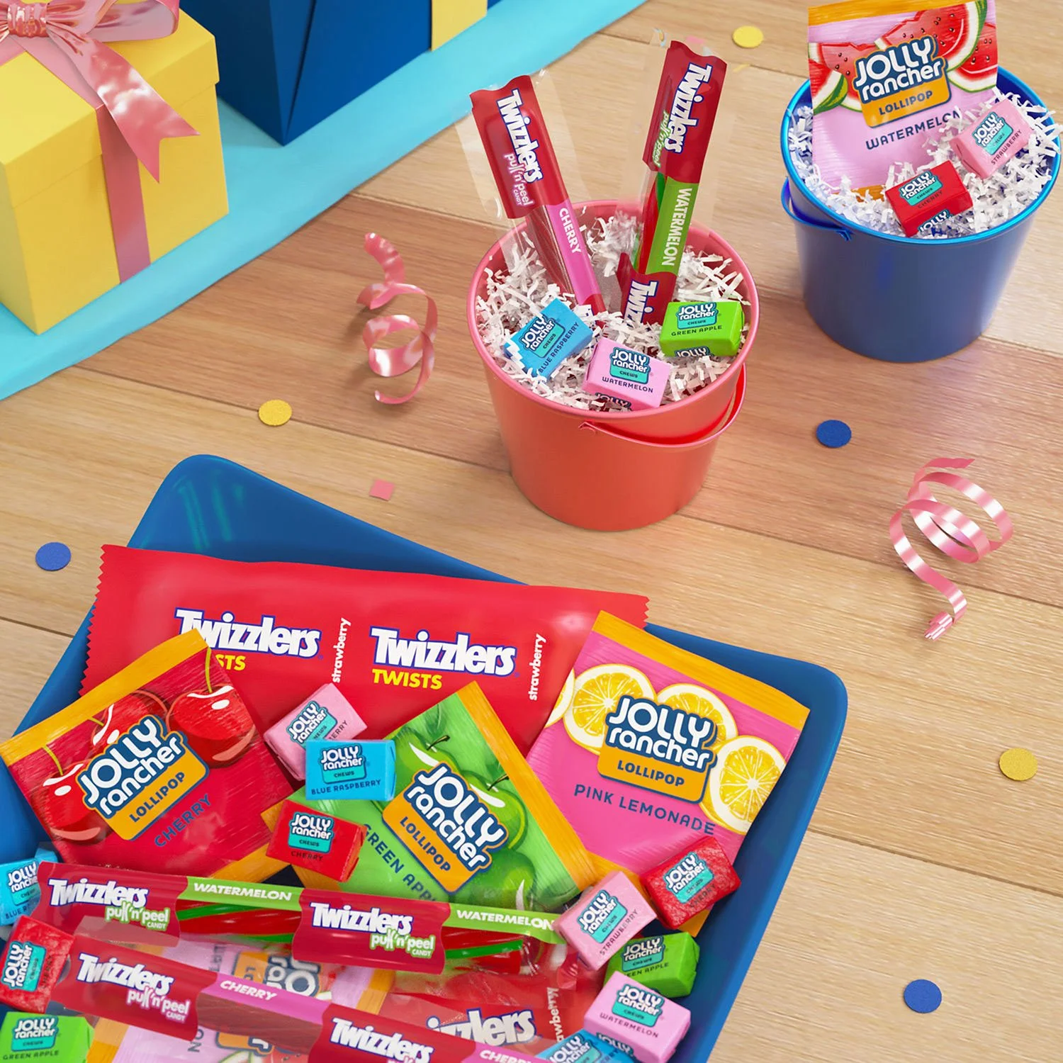 Halloween Fruit Flavored Candy, Variety Pack, Fun Size, 270 pcs.
