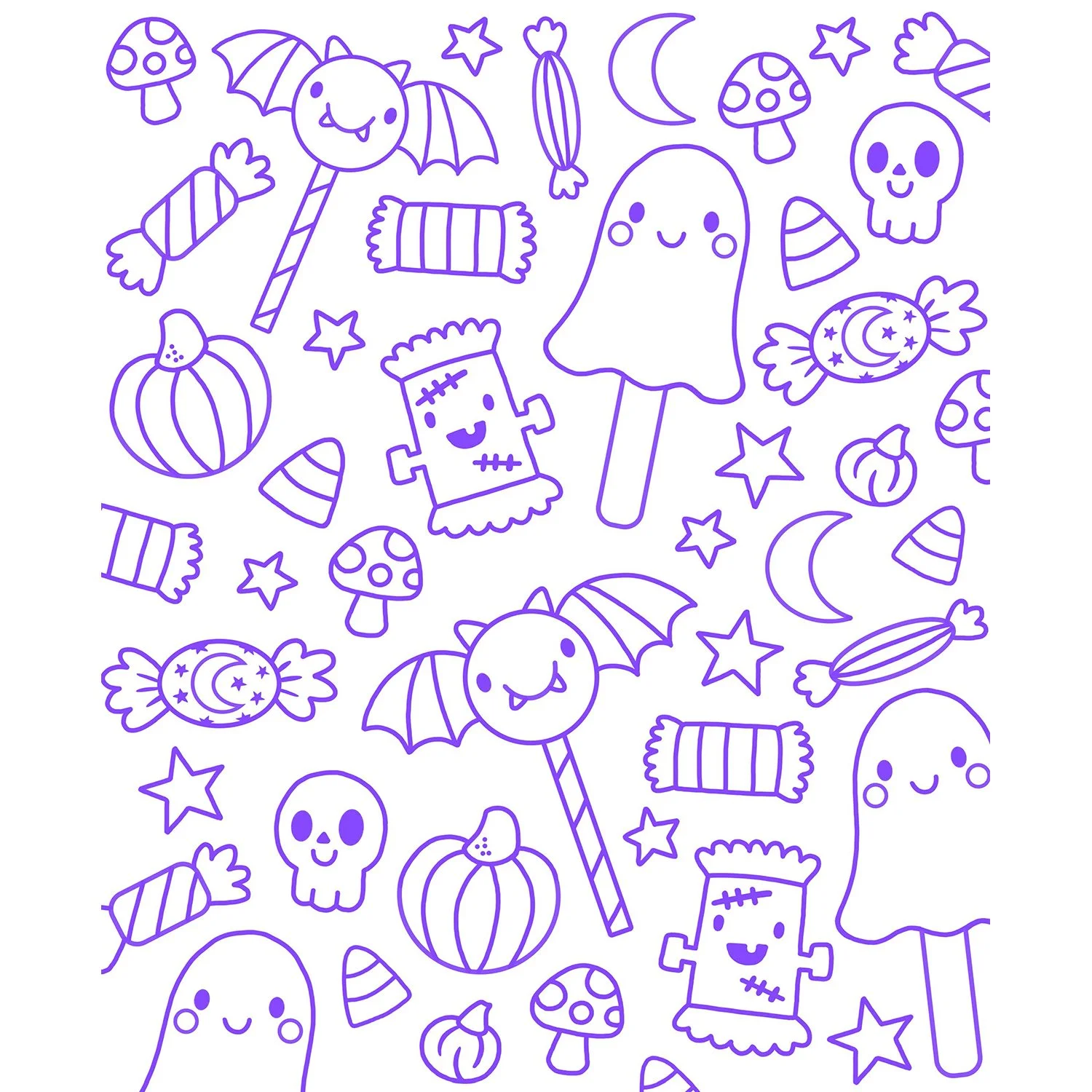 Spooky Sweet Halloween, Mixed Media