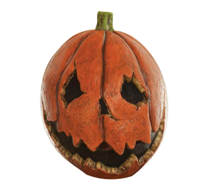 Adults Last Night Pumpkin Latex Mask - Adult Halloween Costume