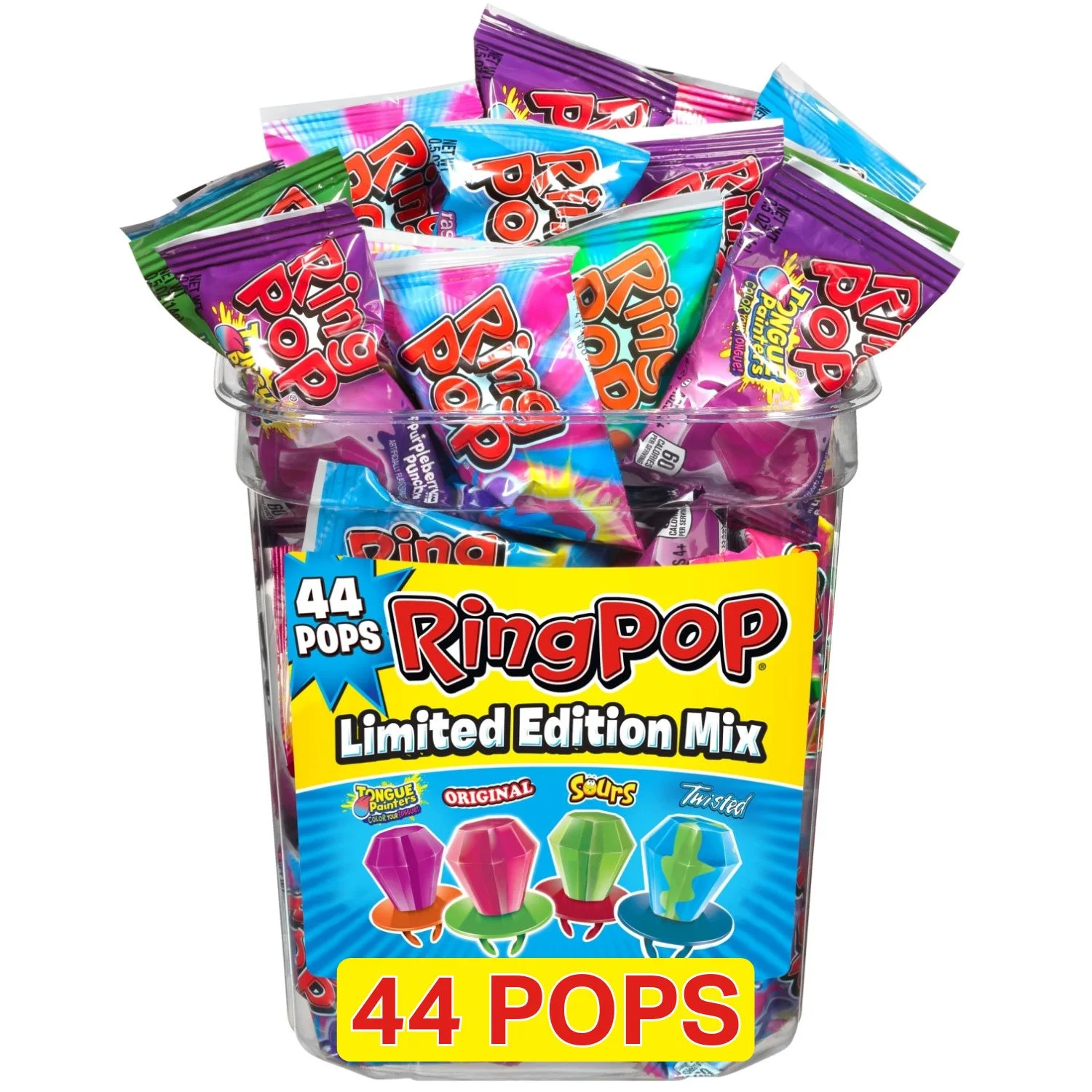 Variety Pack, 0.5 oz., 44 pk. Ring Pop