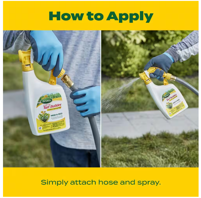 Scotts Turf Builder 32 oz. Weed Killer Liquid Fertilizer