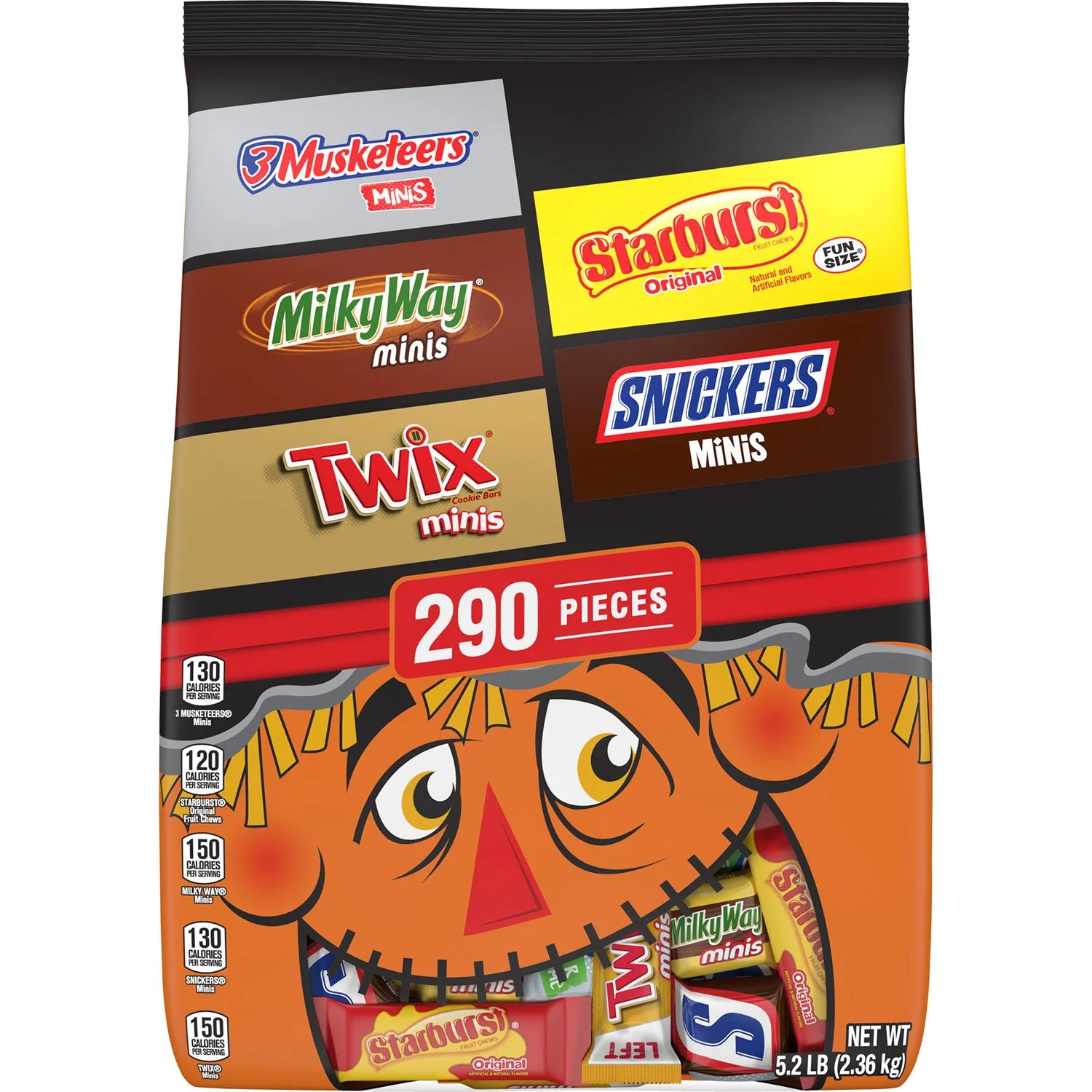 Halloween Variety Pack Candy, 290 pcs.