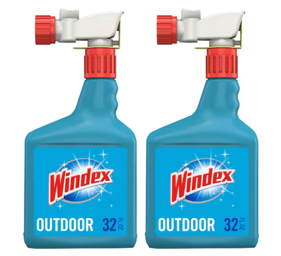 Windex Glass Cleaner Sprayer (2-Pack) 32 fl. oz.