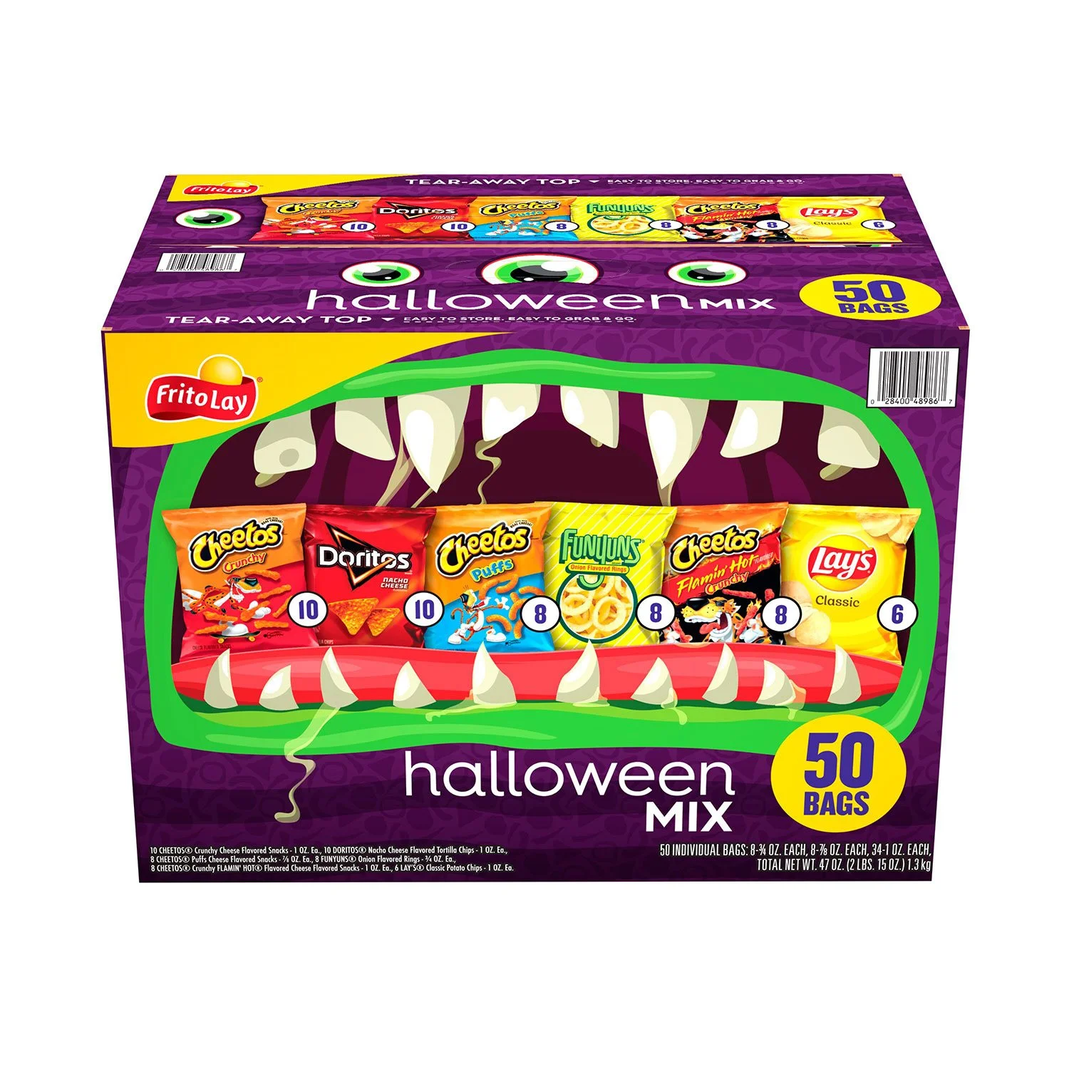 Halloween Mix Variety Pack, 50 pk Frito-Lay