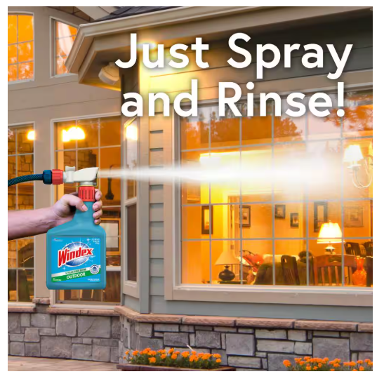 Windex Glass Cleaner Sprayer (2-Pack) 32 fl. oz.