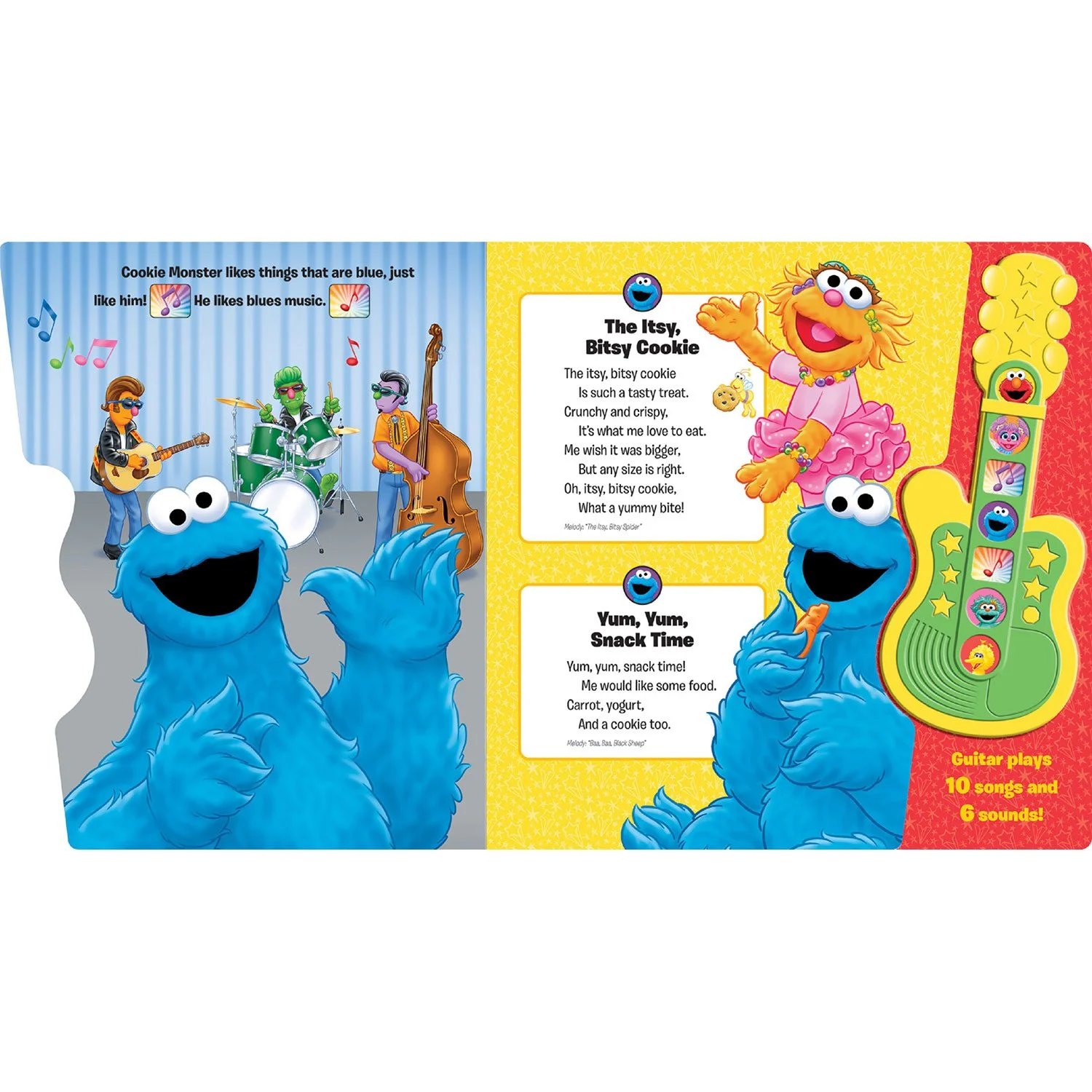Sesame Street Rock with the Monsters Sound Book