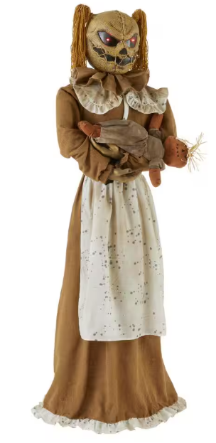 Halloween Classics Animated LED Sitter of Souls 5.5 ft. Home Accents Sister Souls