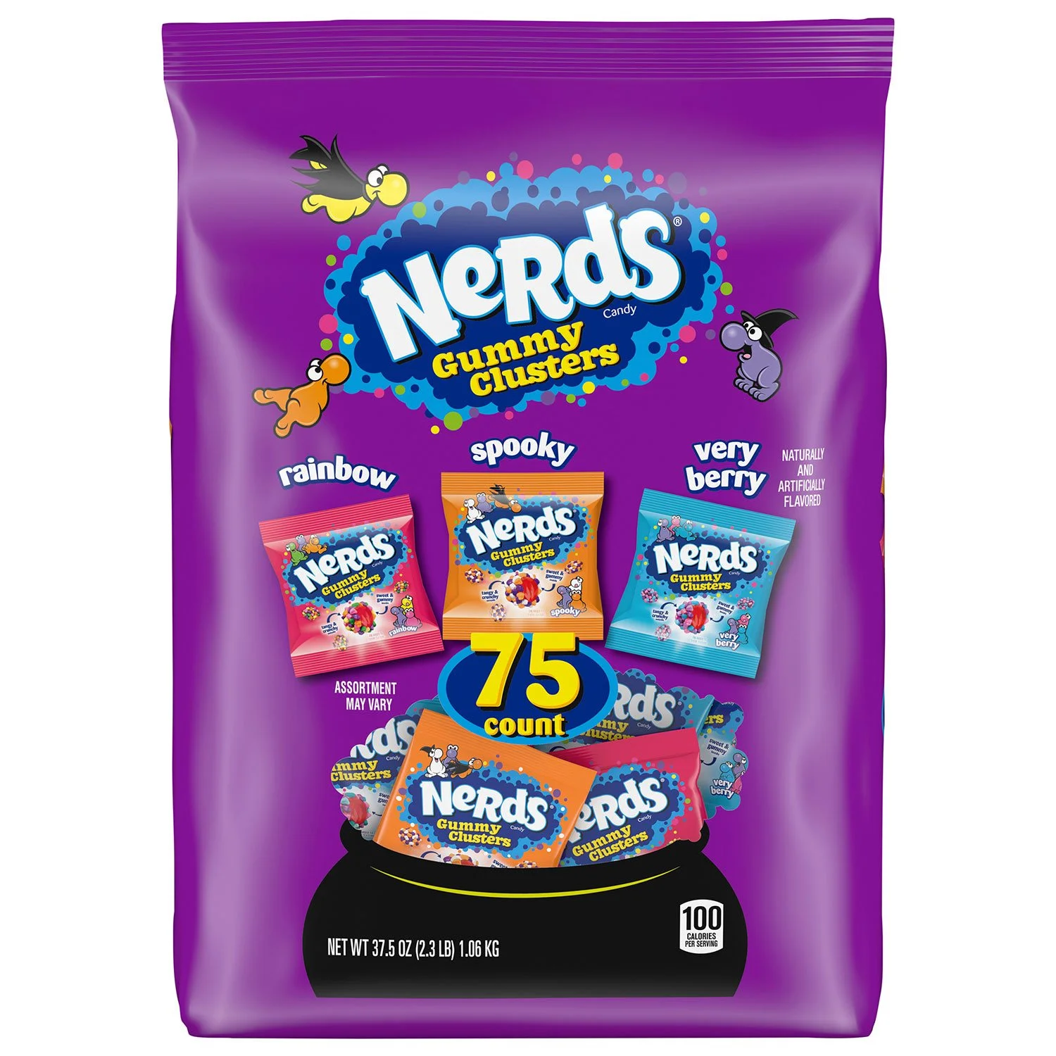 Halloween Candy, Variety Mix Bag, 37.5 oz., 75 pcs.