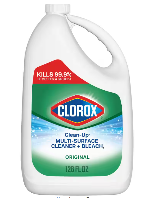 Clorox Clean-Up 128 oz. Original Scent All-Purpose Cleaner with Bleach Spray Refill