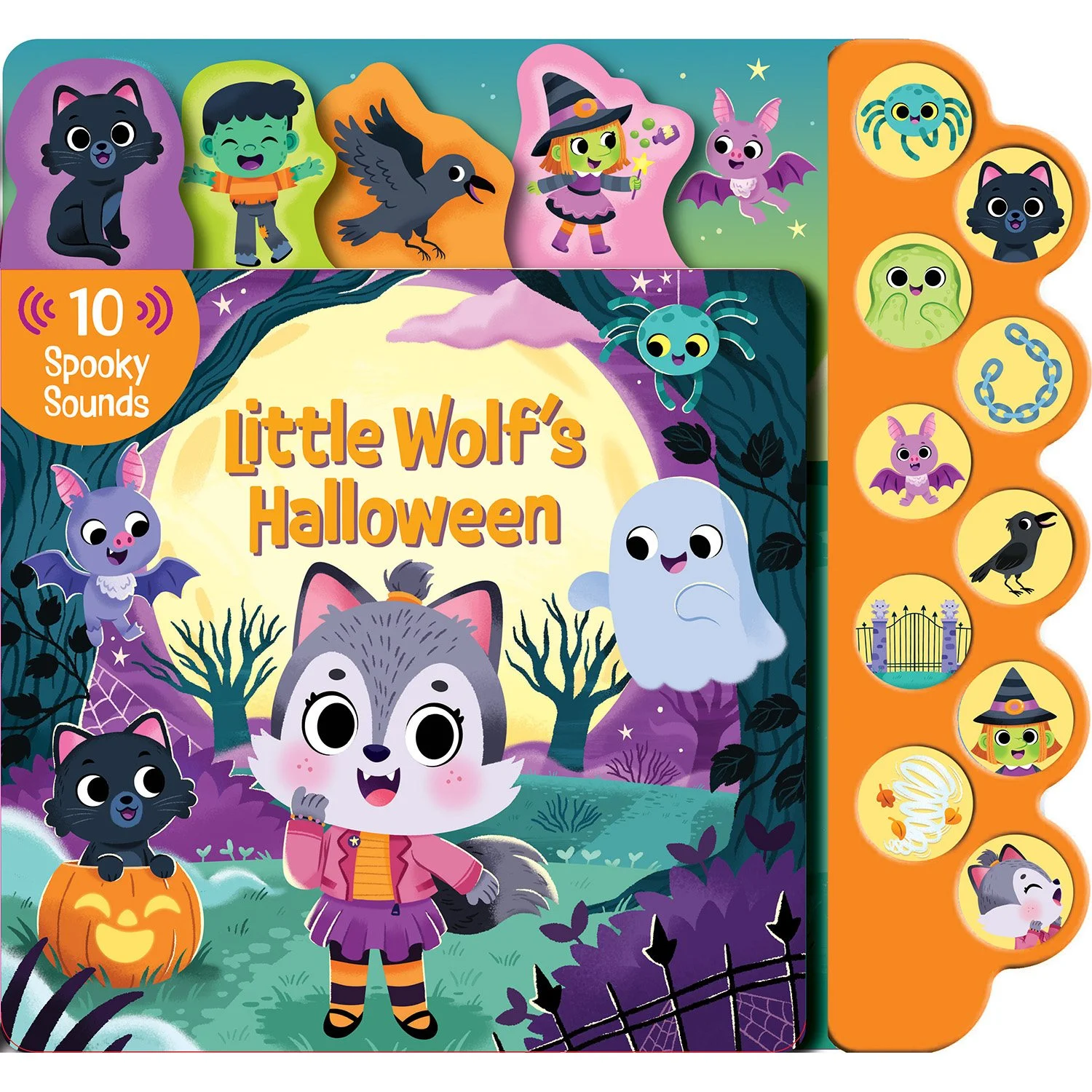 Little Wolf's Halloween, Sound Book