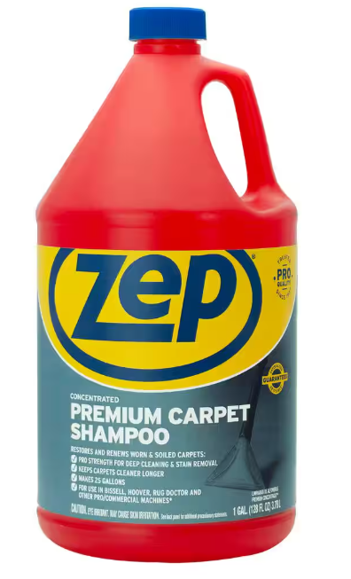 ZEP 1 Gallon Premium Carpet Shampoo thumbnail 1